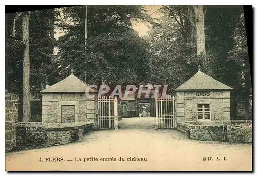 Cartes postales Flers La Petie Entree Du Chateau