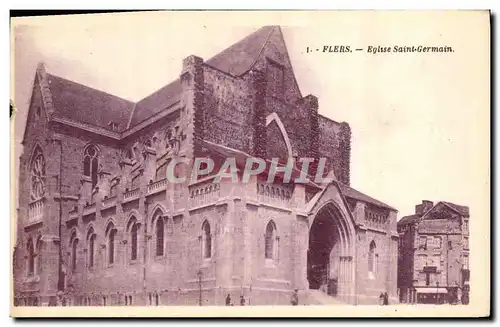 Ansichtskarte AK Flers Eglise Saint Germain