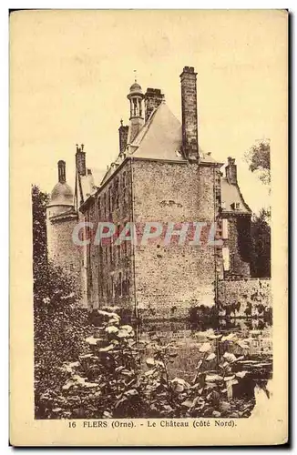 Cartes postales Flers Le Chateau Cote Nord