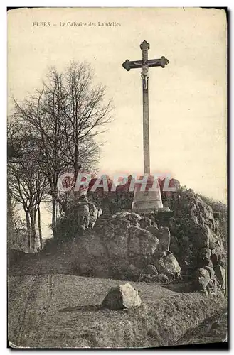 Ansichtskarte AK Flers Le Calvaire Des Landelles