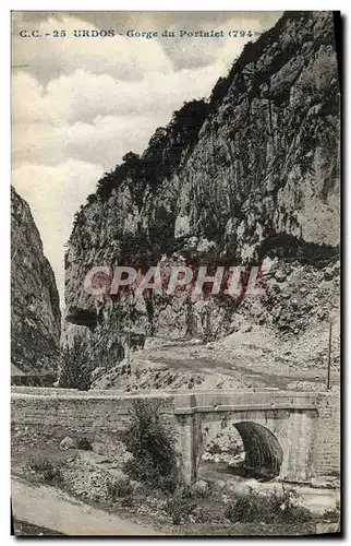 Cartes postales Urdos Gorge Du Portalet