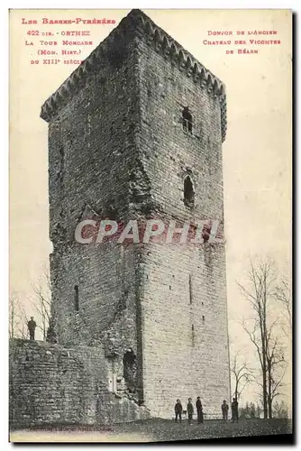 Ansichtskarte AK Orthez La Tour Moncade Donjon de l ancien chateau des Vicomtes de Bearn