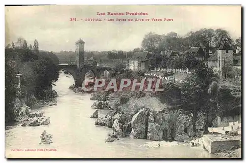 Cartes postales Orthez Les Rives Du Gave Et Vieux Pont