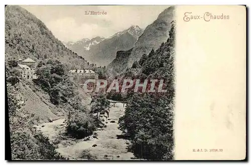 Cartes postales Eaux Chaudes L entree