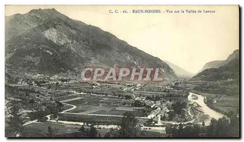 Cartes postales Eaux Bonnes Vue Sur La Vallee de Laruns