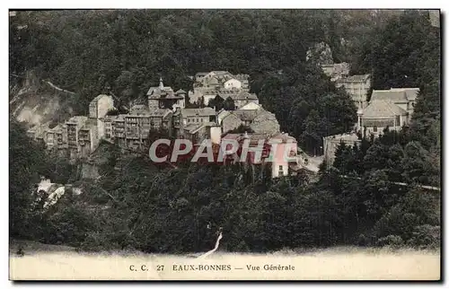 Cartes postales Eaux Bonnes Vue Generale