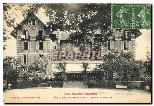 Cartes postales Salies De Bearn L Hotel Bellevue