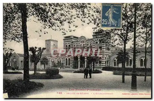 Cartes postales Salies De Bearn L Etablissement