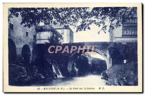 Cartes postales Mauleon Le Pont Sur Le Saison