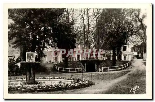 Ansichtskarte AK Barbotan Les Thermes Interieur du Parc et Buvette