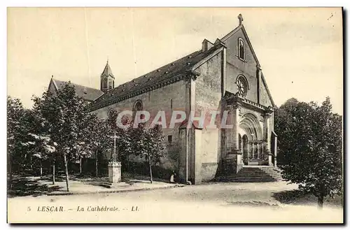 Cartes postales Lescar La Cathedrale