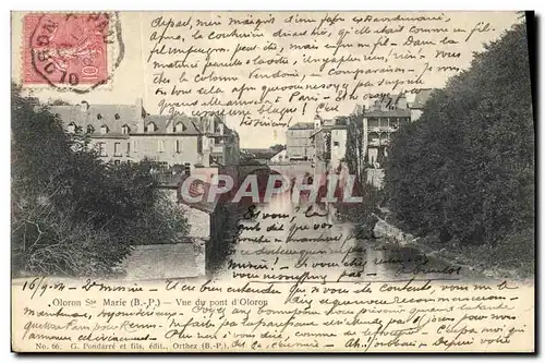 Cartes postales Oloron Ste Marie Vue du Pont D Oloron