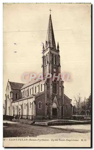 Cartes postales Saint Palais Eglise Saint Magdeleine