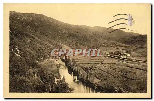 Cartes postales Biriatou Frontiere franco espagnole La Bidassoa