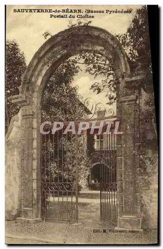 Cartes postales Sauveterre De Bearn Portail Du Cloitre