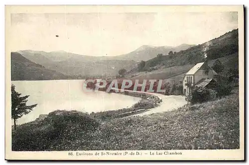 Ansichtskarte AK Environs De Saint Nectaire Le Lac Chambon