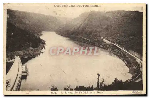 Cartes postales La Barrage Des Fades Sur la Soiule