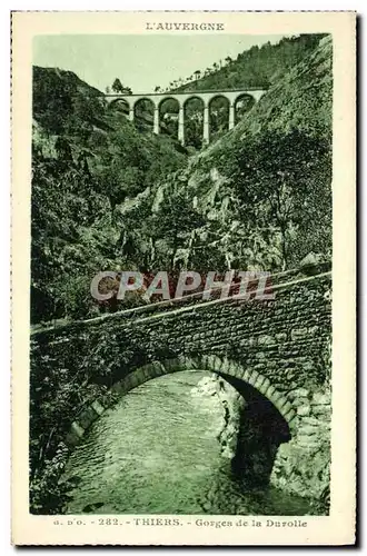 Cartes postales Thiers Gorges De La Durolle