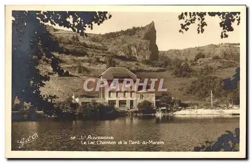 Ansichtskarte AK Le Lac Chambon Et La Dent du Marais