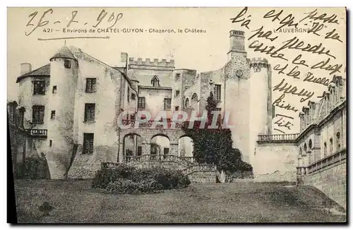 Cartes postales Environs de Chatel Guyon Chazeron Le Chateau