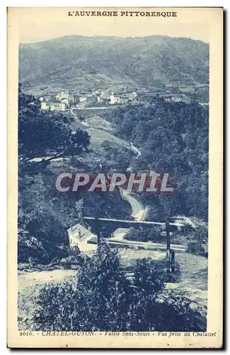 Cartes postales Chatel Guyon Vallee Sans Sonci Vue Prise Du Chalusset