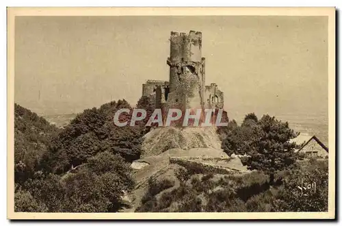 Ansichtskarte AK Environs de Chatel Guyon Ruines Du Chateau de Tournoel