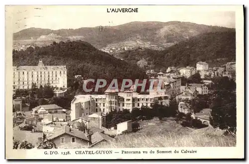 Ansichtskarte AK Chatel Guyon Panorama Vu Du Sommet Du Calvaire