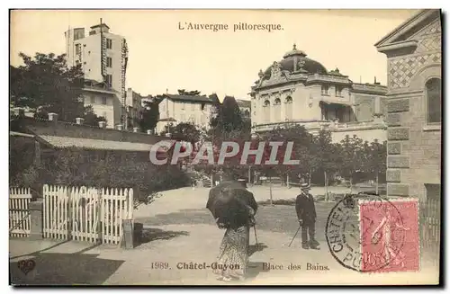 Cartes postales Chatel Guyon Place des Bains