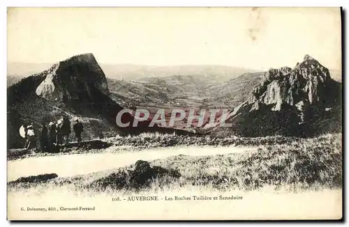 Ansichtskarte AK Auvergne Les Roches Tuiliere Et Sanadoire