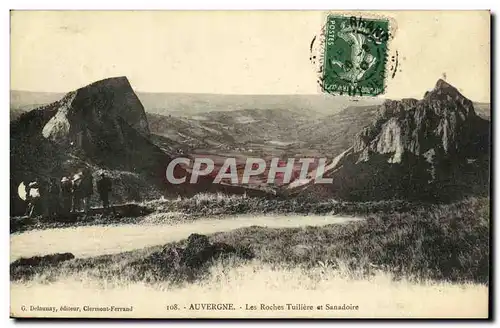 Ansichtskarte AK Auvergne Les Roches Tuiliere Et Sanadoire