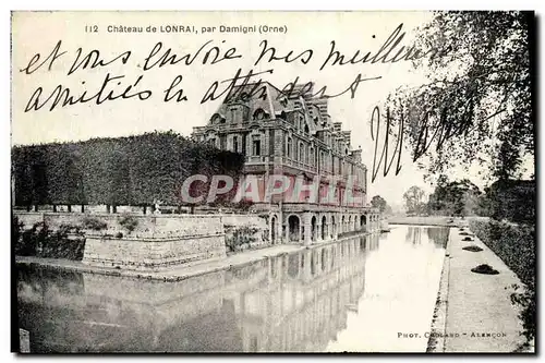 Cartes postales Chateau de Lonrai Par Damigni