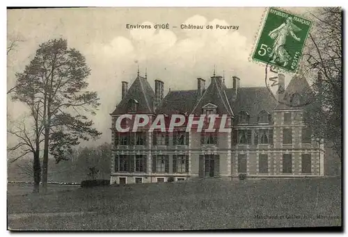Cartes postales Environs d Ige Chateau de Pouvray