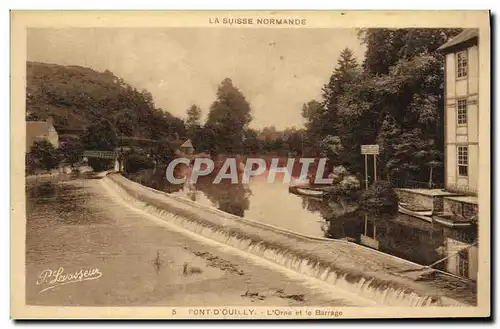 Ansichtskarte AK Pont D Ouilly L Orne et Le Barrage