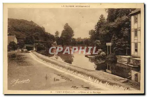 Cartes postales Pont D Ouilly L Orne et Le Barrage