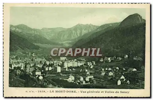 Cartes postales Le Mont Dore Vue Generale et Vallee Du Sancy