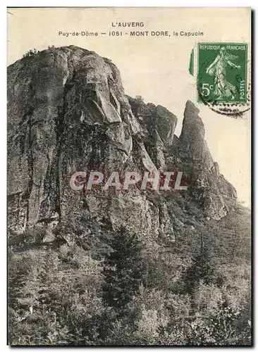 Cartes postales Le Mont Dore Le Capucin