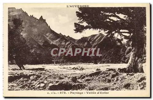 Cartes postales Paysage Vallee d Enfer