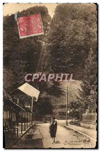 Cartes postales Le Mont Dore Le Funiculaire