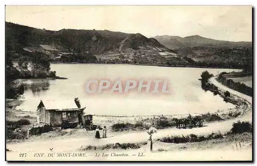 Cartes postales Env Du Mont Dore Le Lac Chambon