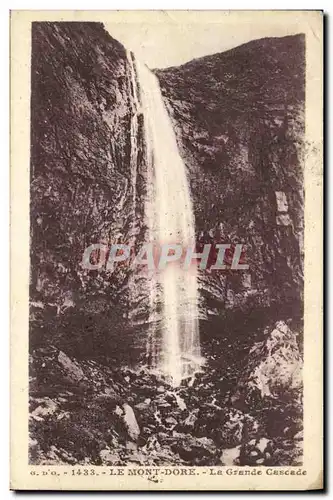 Cartes postales Le Mont Dore La Grande Cascade