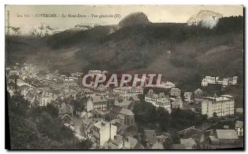 Cartes postales Le Mont Dore Vue Generale