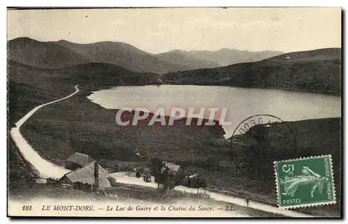 Cartes postales Le Mont Dore Le Lac de Guery et La Chaine Du Sancy