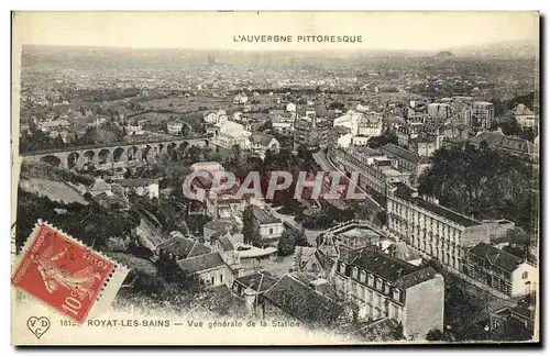 Cartes postales Royat Les Bains Vue Generale de la Station