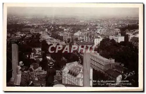 Cartes postales L Auvergne Panorama Sur Royat Et Clermont Ferrand