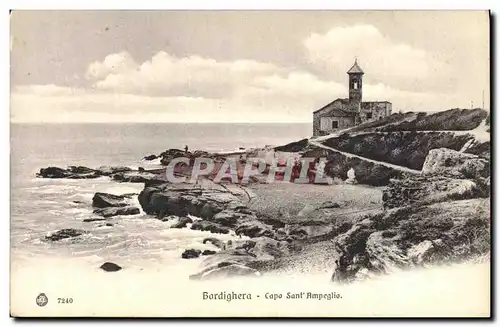 Cartes postales Bordighera Capo Sant Ampeglio