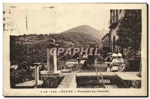 Cartes postales Royat Terrasse Du Paradis