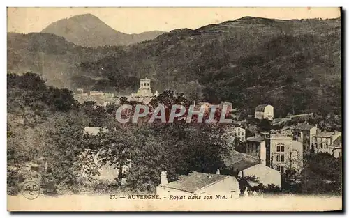 Cartes postales Auvergne Royat dans Son Nid