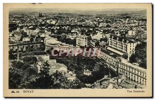 Cartes postales Royat Vue Generale