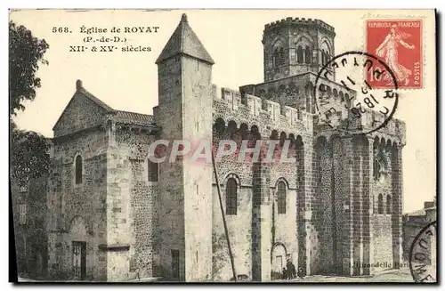 Cartes postales Eglise de Royat