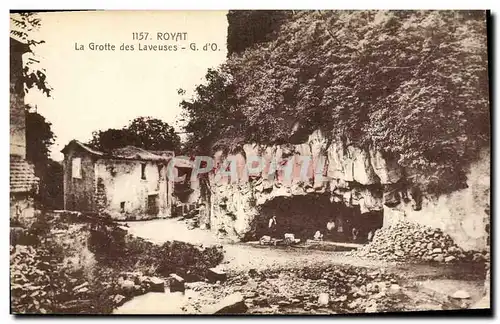 Cartes postales Royat La Grotte Des Laveuses